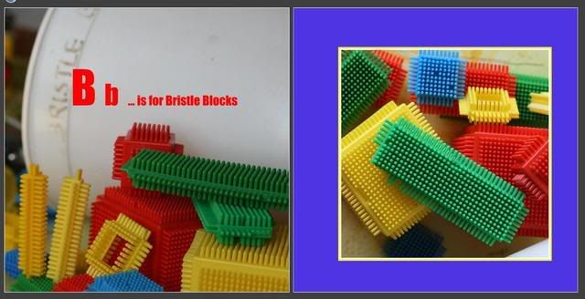 b is for bristle blocks