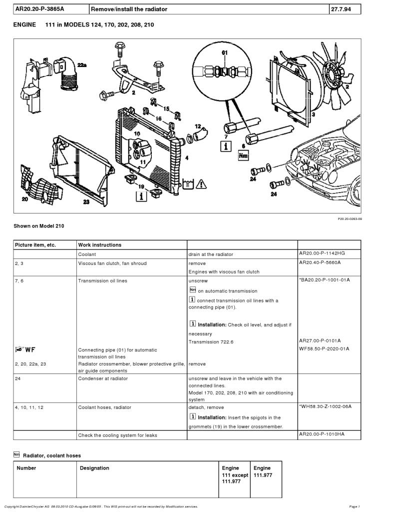Quick Question about Oil in my Radiator MercedesBenz Forum