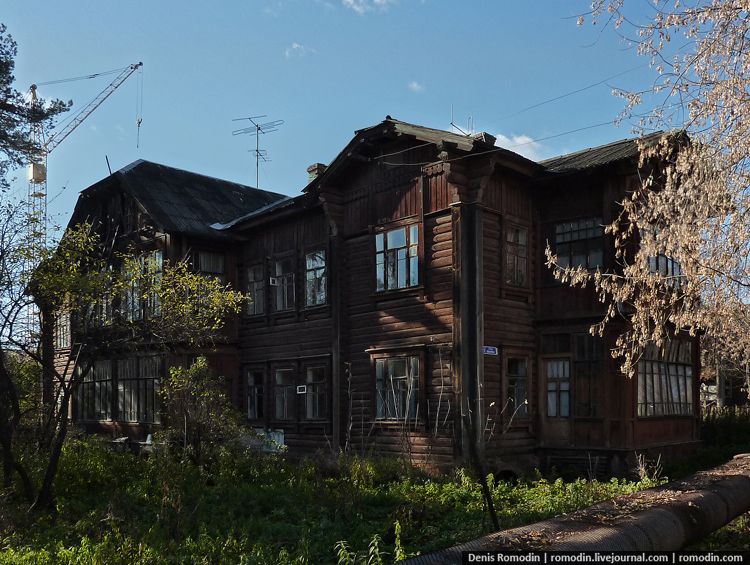 Деревянная архитектура подмосковного Электрогорска: