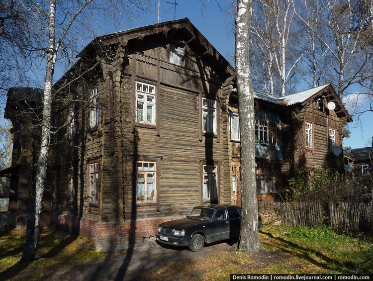 Деревянная архитектура подмосковного Электрогорска: