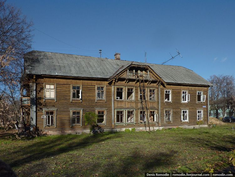 Деревянная архитектура подмосковного Электрогорска: