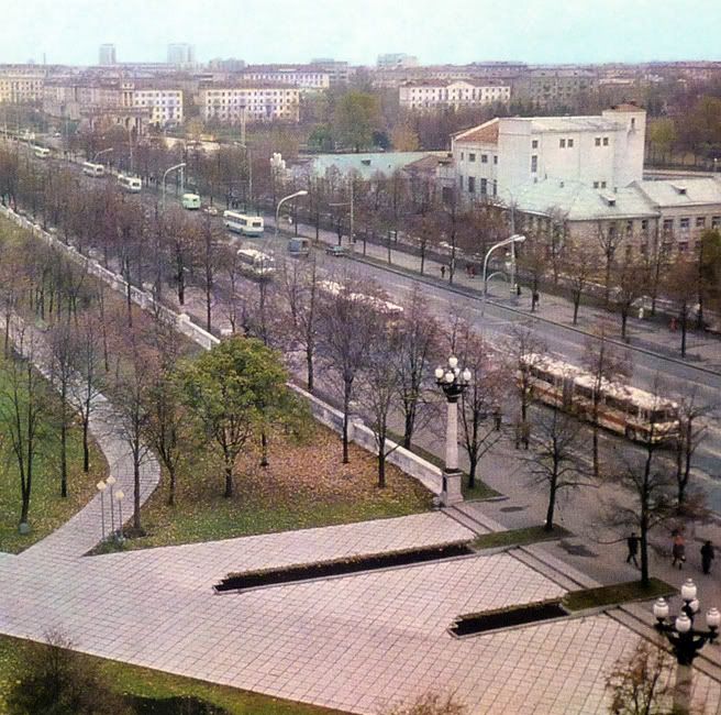Минск первой половины 1970-х гг.: