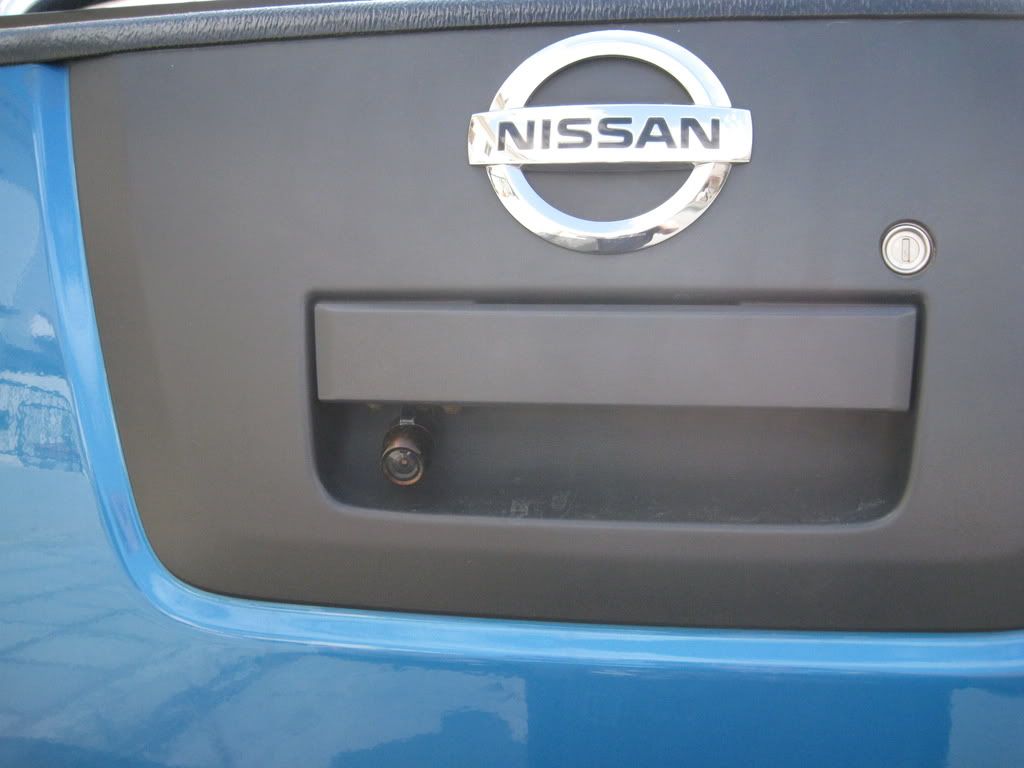 Nissan navara d40 reversing camera #7