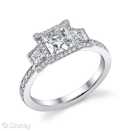 Cinderella SemiMount Diamond Ring 4380