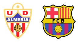 UD Almería vs FC Barcelona UD Almería vs FC Barcelona