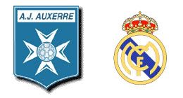 Auxerre vs Real Madrid Auxerre - Real Madrid en directo