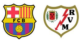 FC Barcelona vs Rayo Vallecano FC Barcelona vs Rayo Vallecano
