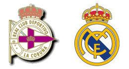 Deportivo La Coruña vs Real Madrid Deportivo vs Real Madrid