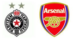 Partizán de Belgrado vs Arsenal Partizán de Belgrado vs Arsenal