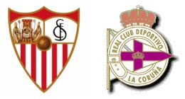 Sevilla vs Deportivo La Coruña Sevilla vs Deportivo en directo