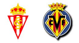 Sporting de Gijón vs Villarreal CF Sporting de Gijón vs Villarreal