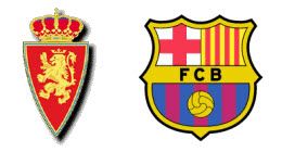 Real Zaragoza vs FC Barcelona Real Zaragoza vs Barça