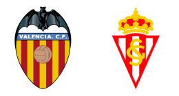 Valencia CF vs Sporting de Gijón Valencia - Sporting de Gijón