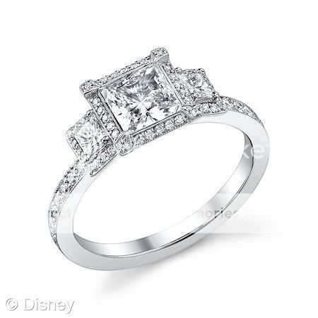Disney adds princess-themed engagement and wedding rings to bridal line ...